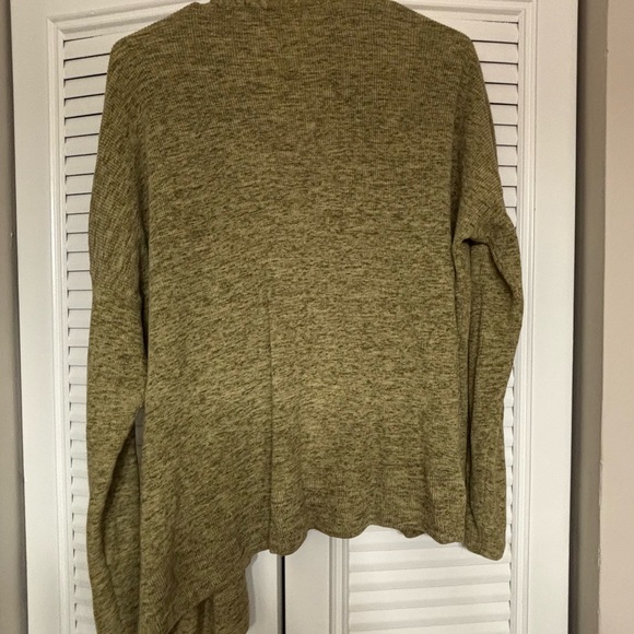 Eileen Fisher Sage Green Open Front Cardigan - Picture 4 of 5